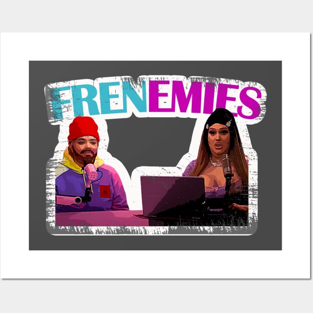 Frenemies Wall Art by Calisi